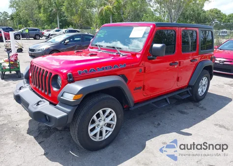 2023 Jeep Wrangler 4-Door Sport S 4X4 z USA, uszkodzony, nr VIN 1C4HJXDG4PW678113